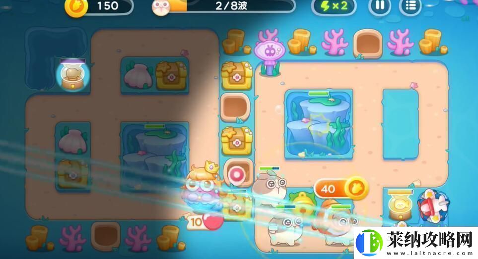保衛蘿卜4海的閨女第58關怎么完美通關