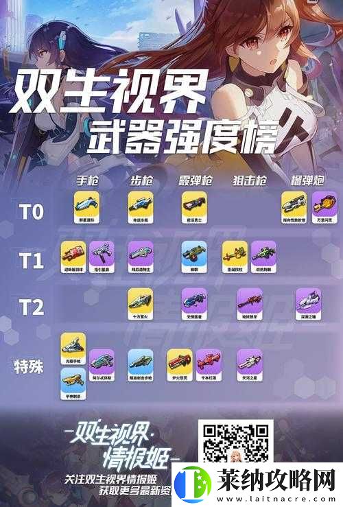雙生視界演習武器推薦