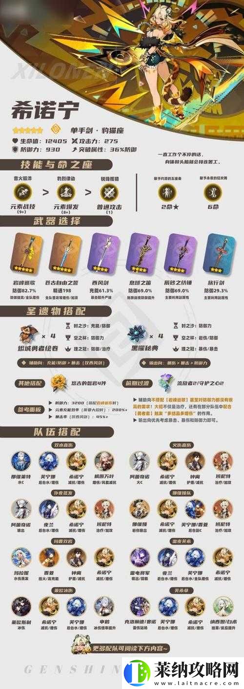 原神重云圣遺物推薦與詞綴分析