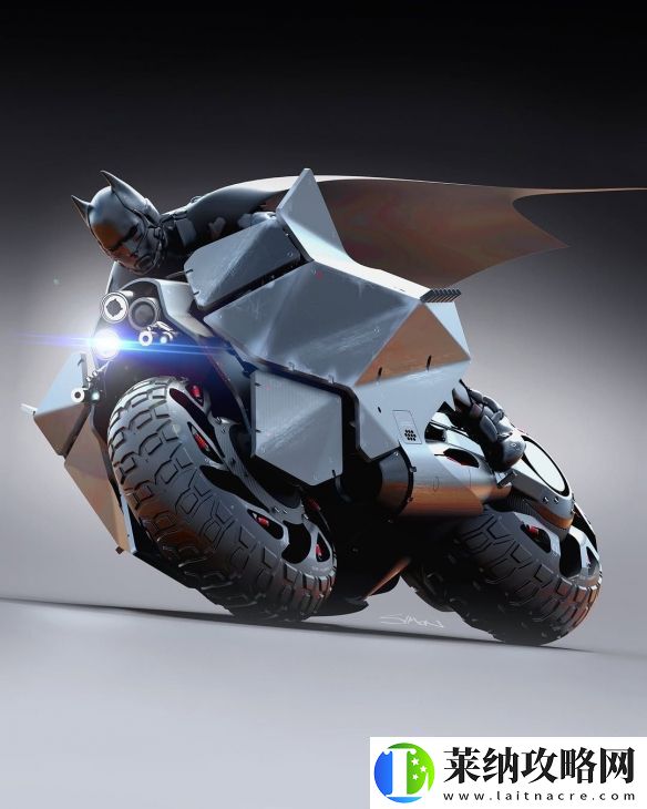 藝術家曬“蝙蝠摩托戰車”概念圖