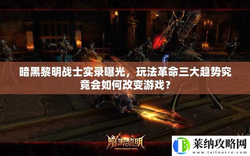 暗黑黎明戰(zhàn)士實(shí)錄曝光