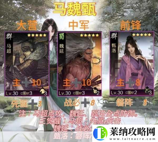 率土之濱甄洛最強(qiáng)組合搭配全攻略