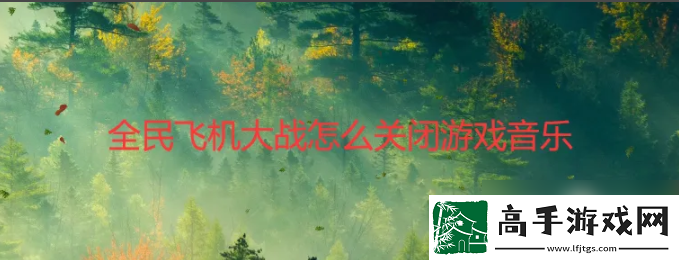 【寶石鑲嵌】全民飛機大戰怎么關閉聲音