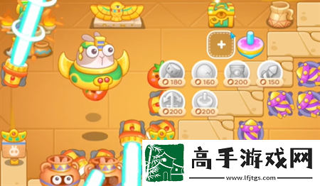 保衛蘿卜4法老歸來第112關過關攻略