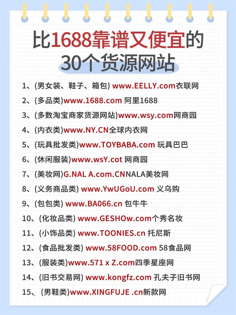 成品網站貨源入口