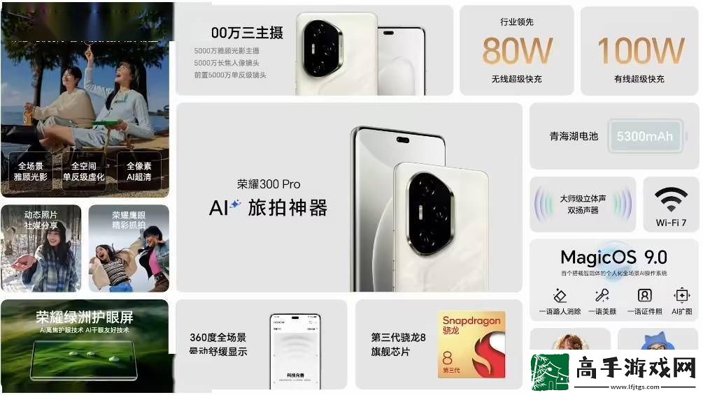 榮耀300系列手機開售