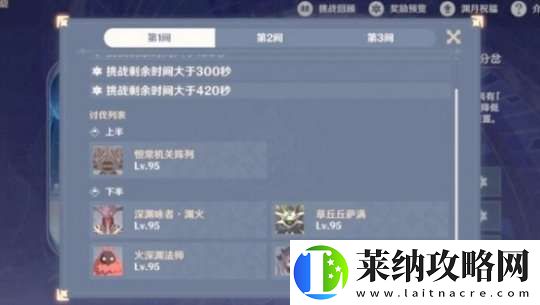 原神12月深淵12層滿星攻略大全2024