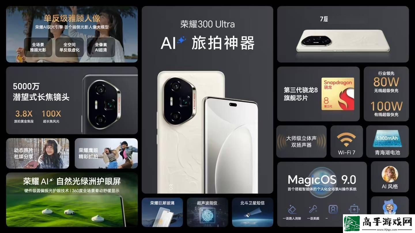 榮耀300系列手機開售