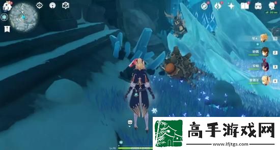 原神雪山山頂怎么上去