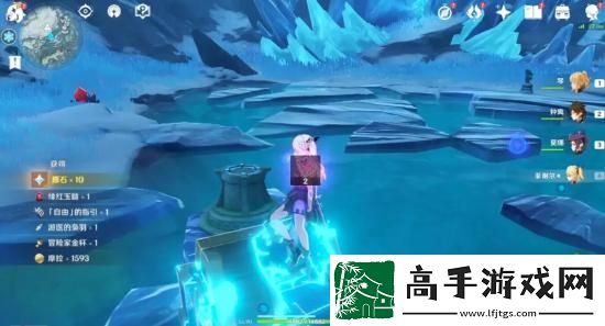 原神雪山山頂怎么上去