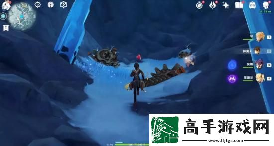 原神雪山山頂怎么上去