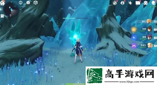 原神雪山山頂怎么上去