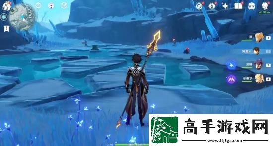 原神雪山山頂怎么上去