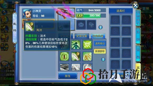神武天魔坐騎技能選擇(神武手游魔王裝備屬性如何選擇)