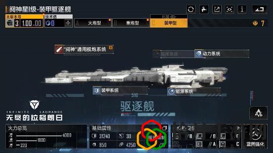 無盡的拉格朗日的艦船(攻守兼?zhèn)潋?qū)逐艦類型一覽)